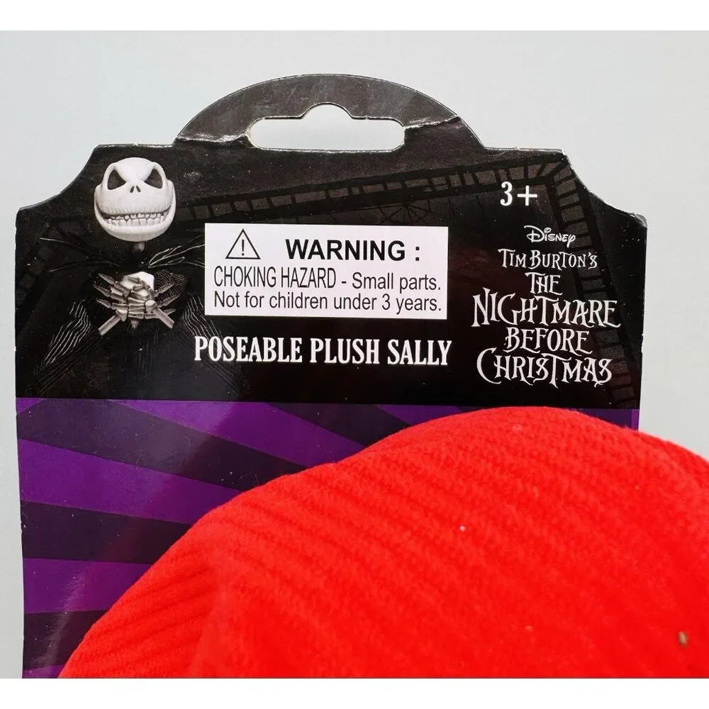 Nightmare Before Christmas Poseable Plush Sally Doll Disney Halloween 24‎ inch